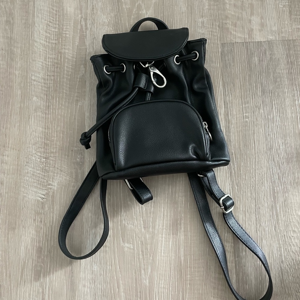 Urban Outfitters Faux Leather Mini Backpack